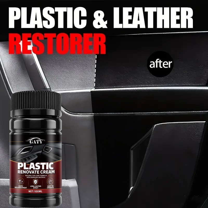 Trim Restorer Plastic - Cire Restauratrice Plastique et Intérieur, Entretien