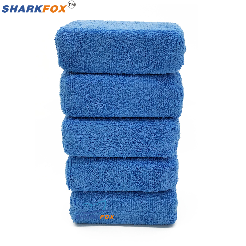 Wax Applicator Pad - Sharkfox 5 pièces/lot applicateurs rectangulaires en