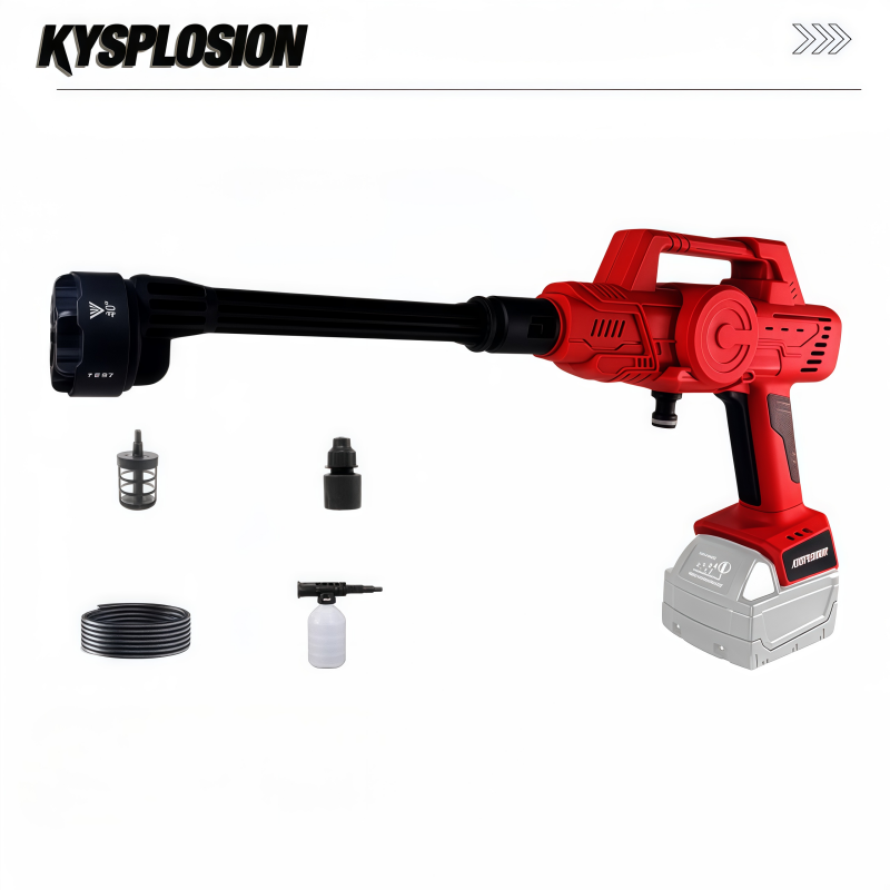 Foam Cannon Car Wash - Nettoyeur haute pression sans fil portable,