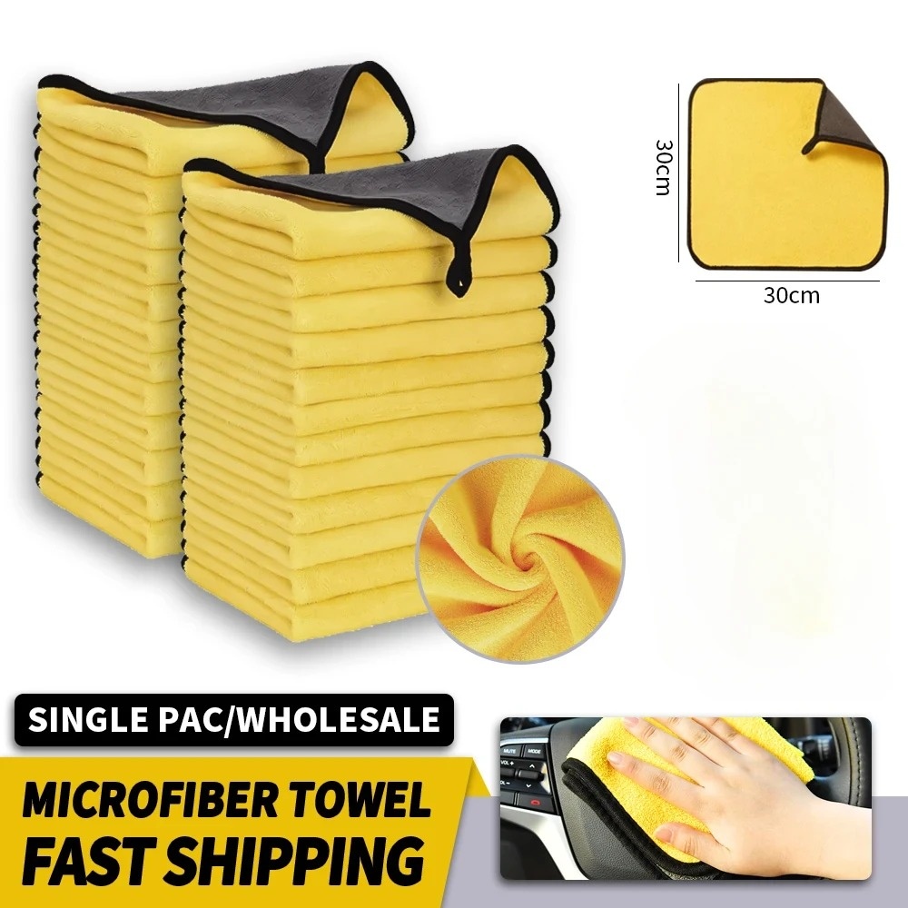 Chiffons microfibres double fa - Microfiber Towel Detailing avis et prix