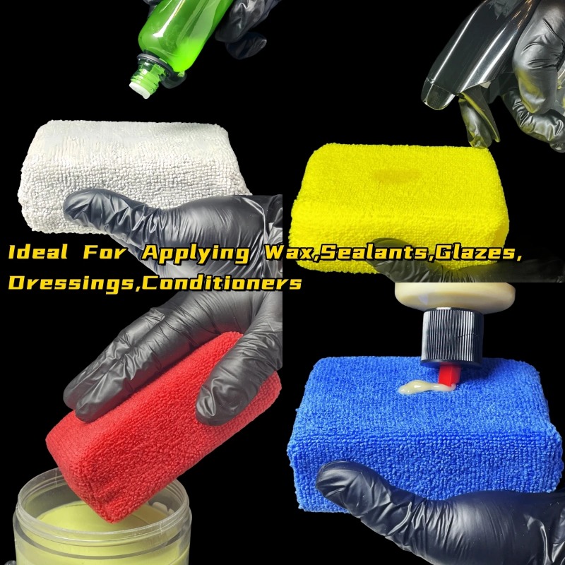 8 tampons applicateurs de cire - Wax Applicator Pad avis et prix