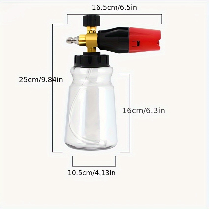 Canon à mousse pour lavage de  - Pressure Washer Foam Gun avis et prix